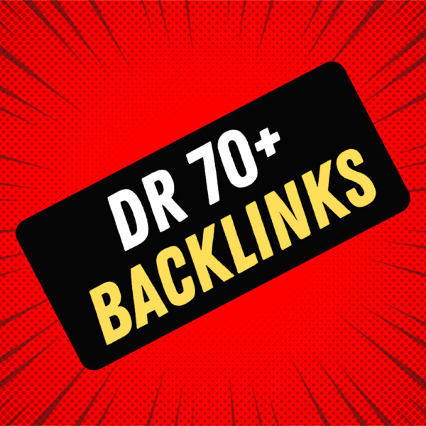 DR 70+ Backlinks